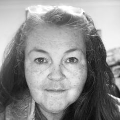 B & W image of Kathryn Barnett