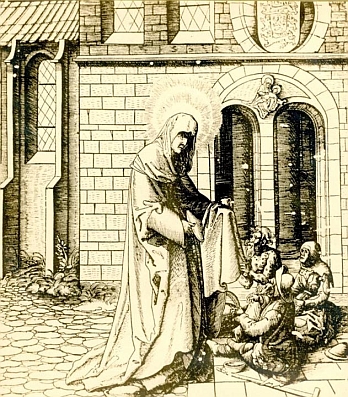 Artist: Wolfgang Resch. Date: 1517. Medium: Woodcut. Series: Saints connected with the House of Habsburg.